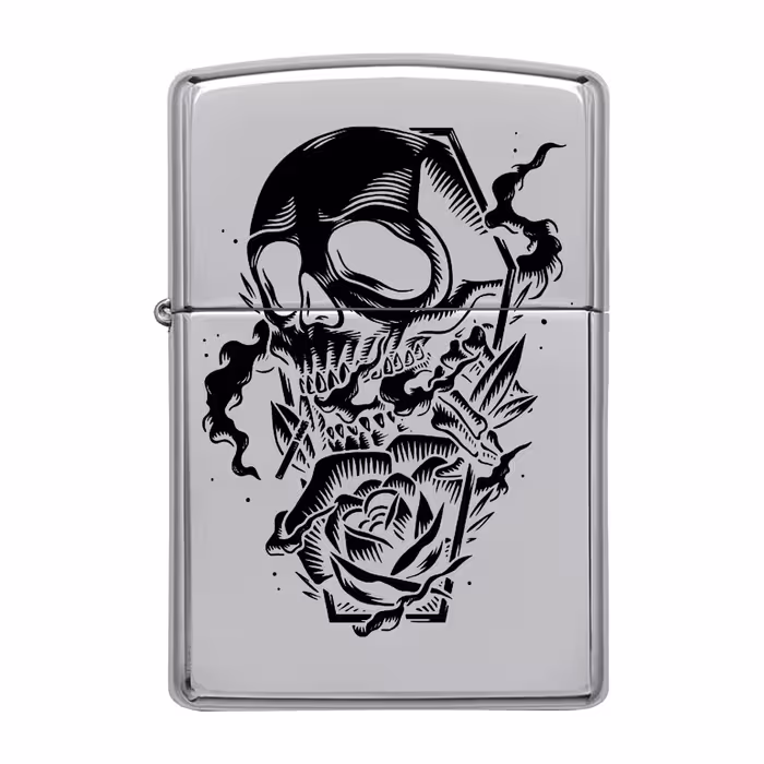 فندک مدل Skull کد 16001