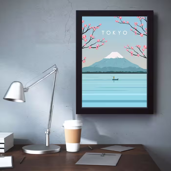تابلو مدل مینیمال TOKYO کدS2916-b