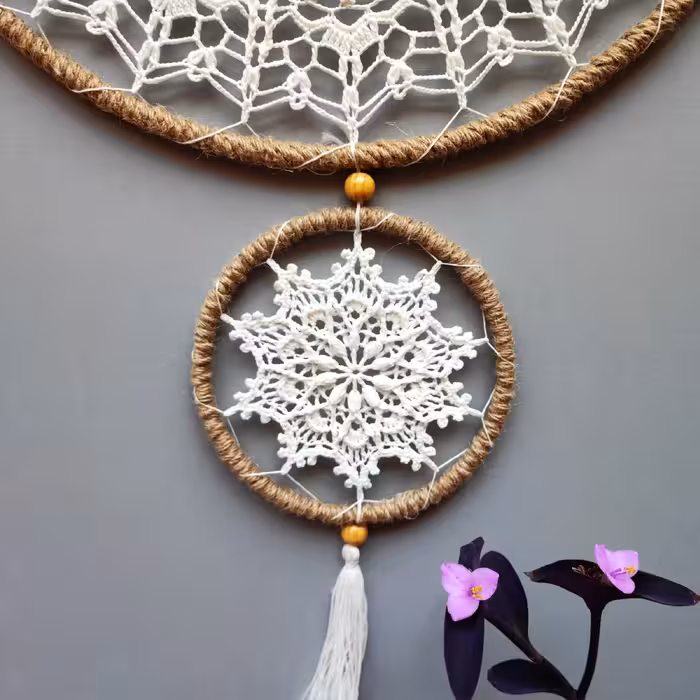 دیوارکوب بافتنی مدل دریم کچر کد T01