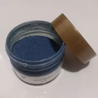 رنگ رزین اپوکسی بیزآرت مدل صدفی میکا حجم 100میلی لیتر