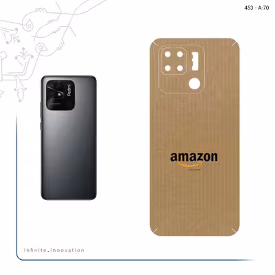 برچسب پوششی ماهوت مدل Amazon مناسب برای گوشی موبایل شیائومی Redmi 10C