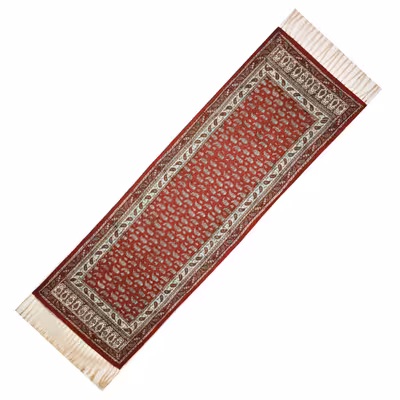 رومیزی قلمکار صدر مدل چلوار طرح کف لپ کد 180