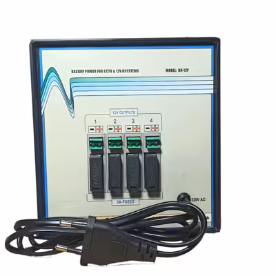 یو پی اس دوربین مدار بسته دایاق مدل DX12PB ظرفیت 144 آمپرساعت