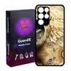 کاور گارد ایکس طرح نقشه مدل Glass10287 مناسب برای گوشی موبایل سامسونگ Galaxy S22 Ultra