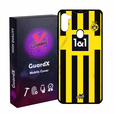 کاور گارد ایکس طرح دورتموند مدل Glass10466 مناسب برای گوشی موبایل سامسونگ Galaxy A11/M11