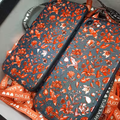 کاور طرح گل کد ABD مناسب برای گوشی موبایل اپل  iPhone 7/8
