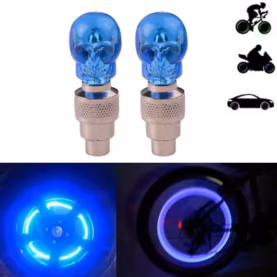 چراغ دوچرخه فایرفلایز مدل Skull بسته 2 عددی 