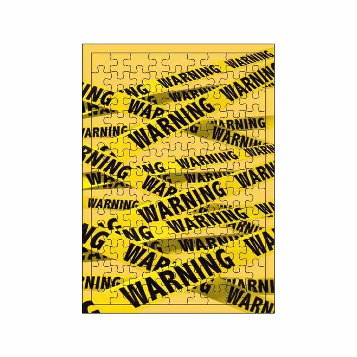 پازل 117 تکه مدل WARNING کد 448