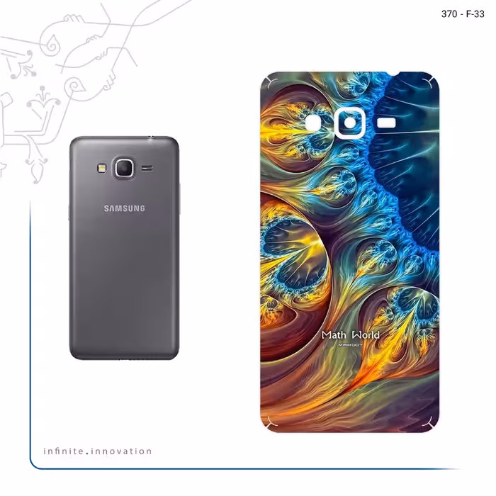 برچسب پوششی ماهوت مدل Mathematical Geometric Shape 8 مناسب برای گوشی موبایل سامسونگ Galaxy Grand Prime