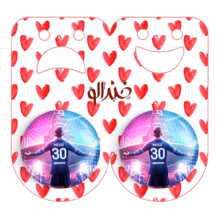 پیکسل خندالو مدل لیونل مسی کد 13955 به همراه مگنت