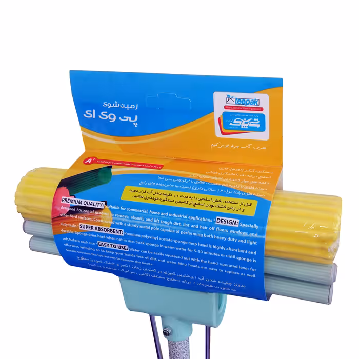 طی زمین شوی تی پاک مدل هوم پلاس دسته تلسکوپی