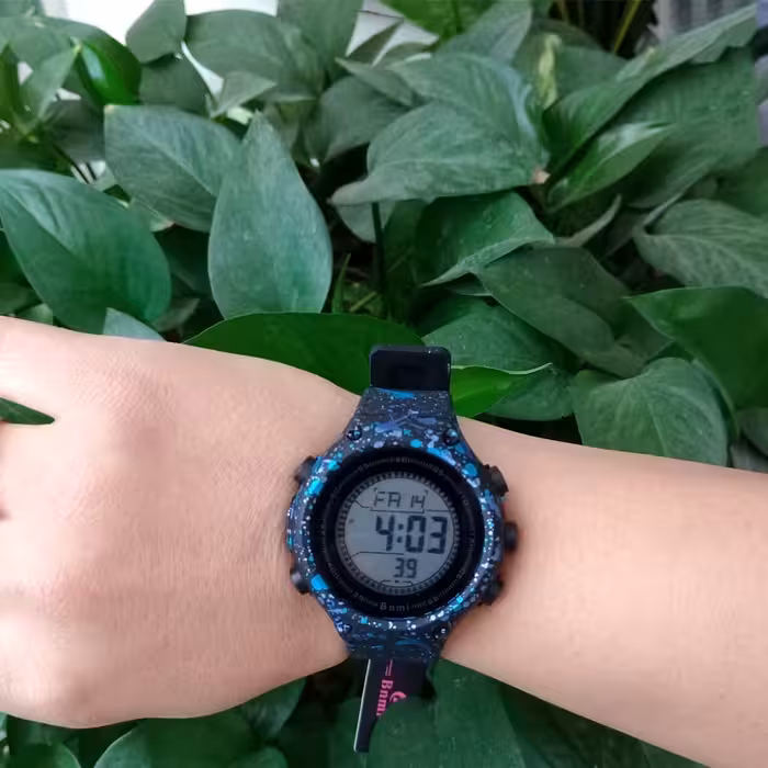 ساعت مچی دیجیتال پسرانه مدل BNMI آبرنگی کد 125