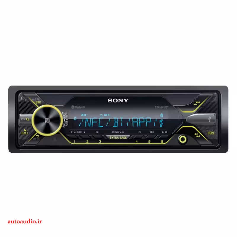 پخش کننده خودرو سونی مدل DSX-A416BT