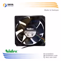 خرید فن تابلویی 80*80 بلبرینگی چهار سیم 12 ولت C35373-35 نیدک ویتنام | ساوا الکتریک