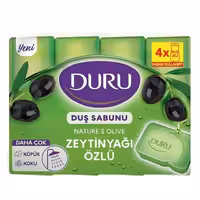 صابون حمام دورو DURU حاوی روغن زیتون،ترکیه 4عددی 600گرم