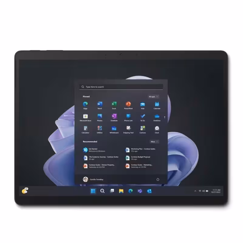 لپ تاپ سرفیس پرو 9 اینچی 13 مدل Surface Pro 9 Core i5 1235U 16GB 256GB SSD Intel Iris Xe