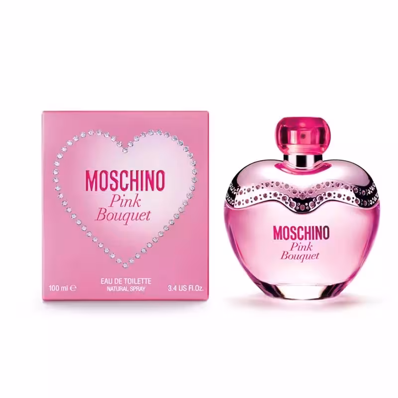 عطر و ادکلن زنانه موسچینو پینک بوگت ادوتویلت MOSCHINO PINK BOUQUET EDT FOR WOMEN