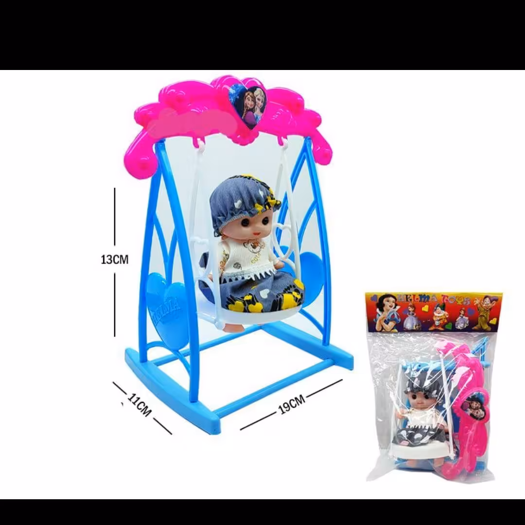 عروسک  تاب سوار