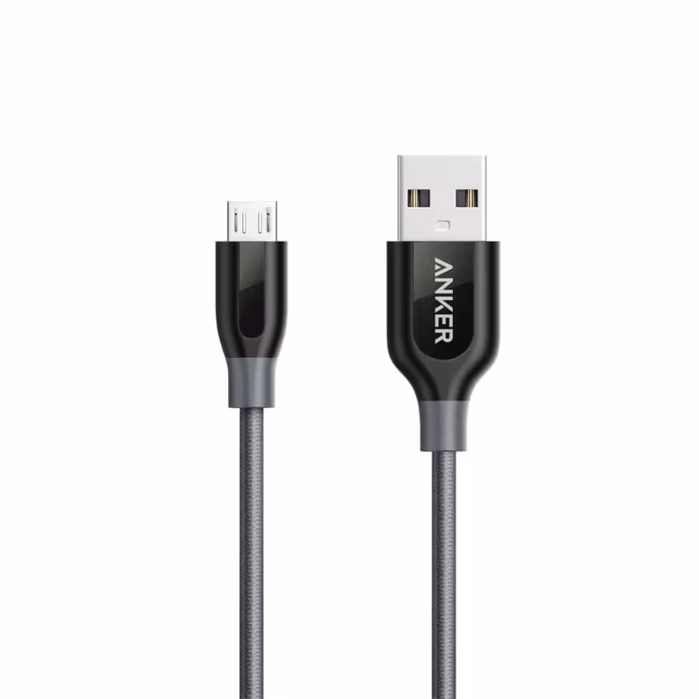 کابل شارژر USB به micro usb انکر Anker Micro USB Cable 3Feet A8142HA1