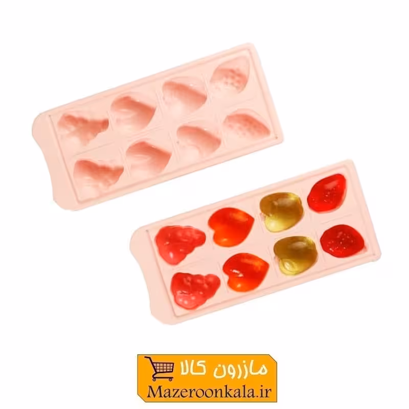 قالب یخ و ژله طرح دار پلاستیکی HGY-001