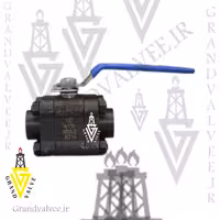 کد:1100 شیرگازی &quot;2 اینچ کلاس 800 فولاد فورج جوشی