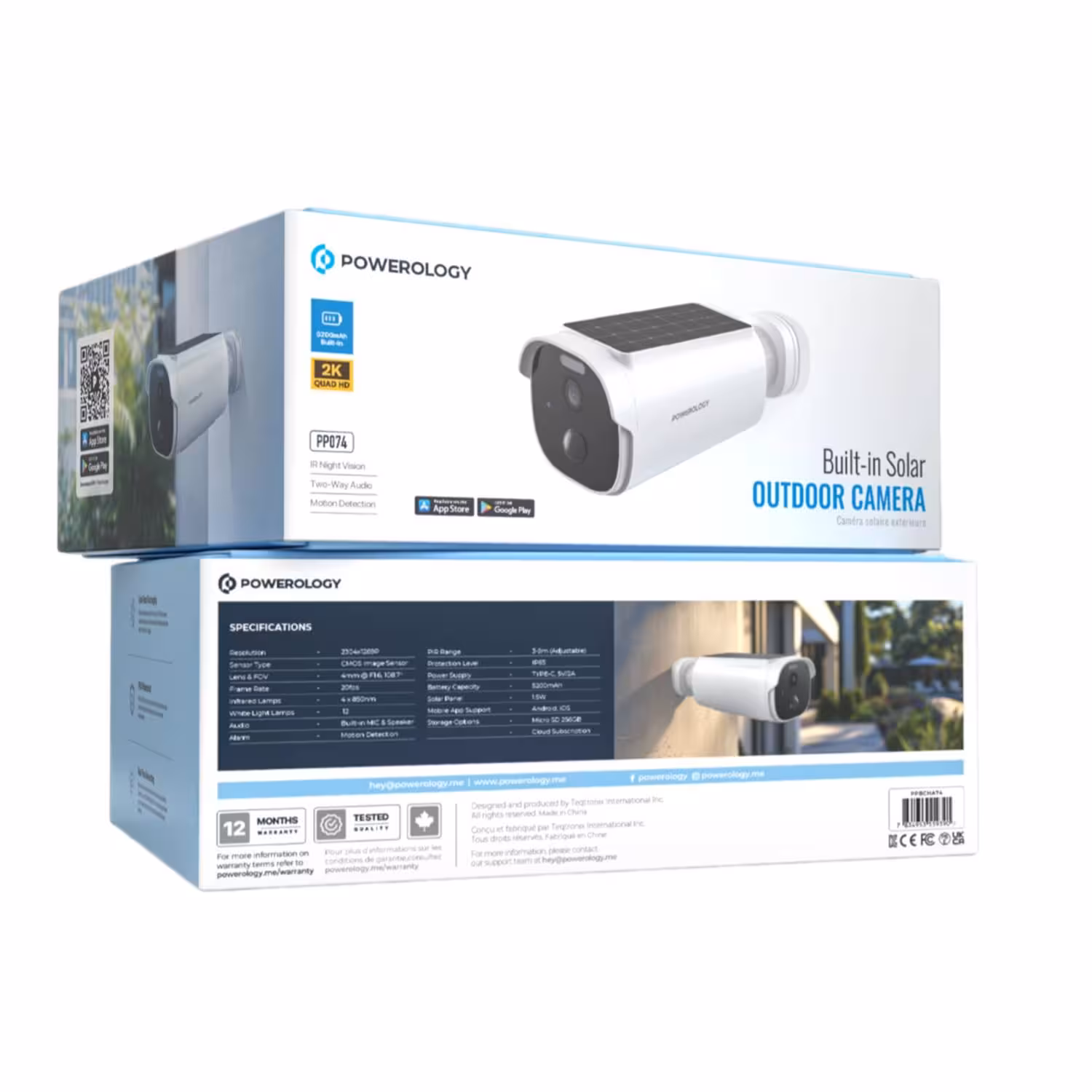 دوربین هوشمند پاورولوژی خورشیدی مدل PP074