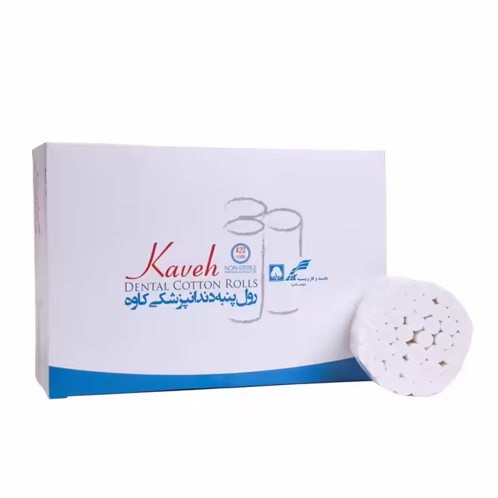 رول پنبه بزرگسال کاوه 420 عددی | Cotton Rolls Kaveh