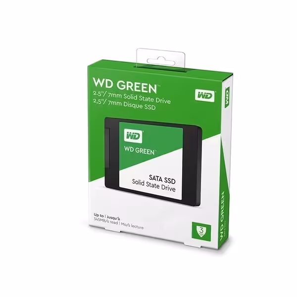 حافظه اس اس دی وسترن دیجیتال مدل Green ظرفیت 480 گیگابایت