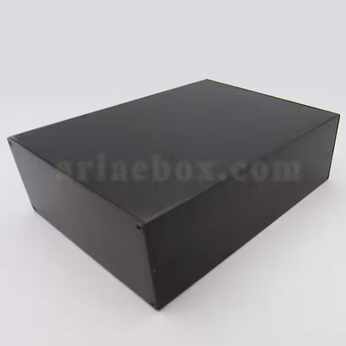جعبه رومیزی آلومینیومی الکترونیکی ABL428-A2/L160 با ابعاد 51×125×160 میلی متر