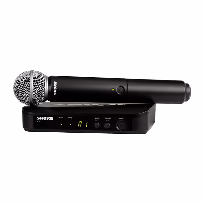 میکروفون بی سیم Shure BLX24UK/SM58X