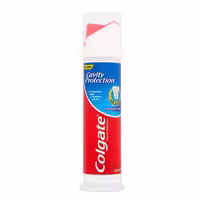 خمیر دندان پمپی کلگیت مدل Cavity Protection حجم 100 میل اروپایی