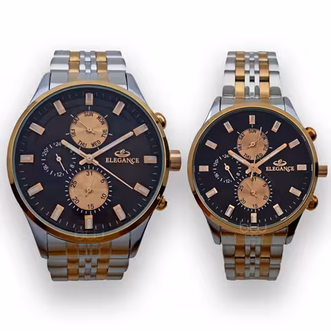 ست مردانه و زنانه ساعت مچی الگانس / ELEGANCE VIP SET