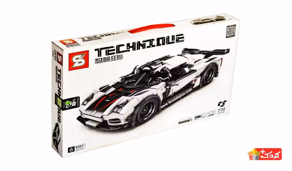 لگو ماشین اسپورت عقب کش مدل SY8303