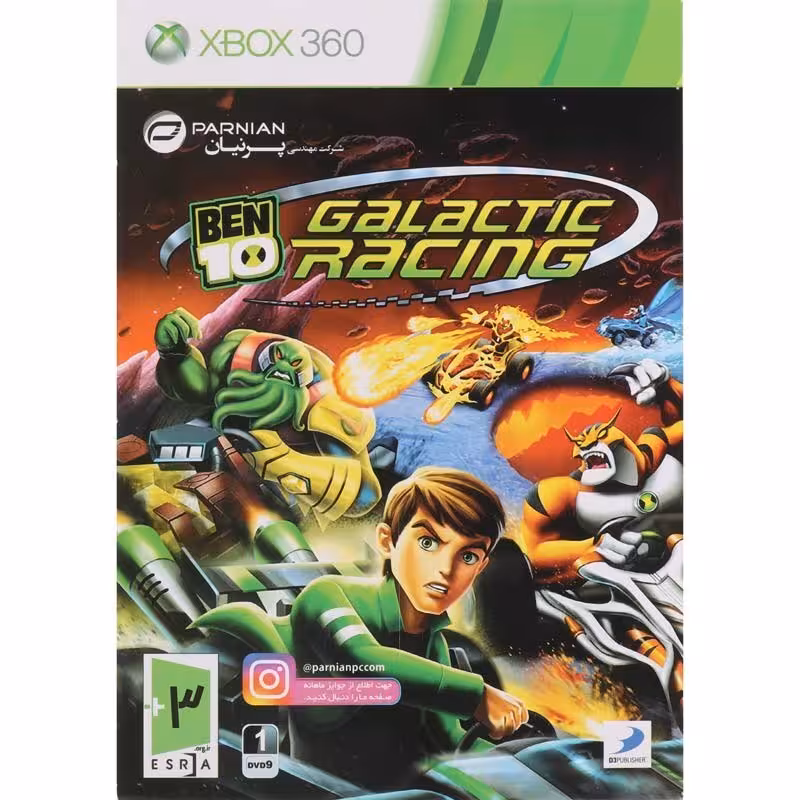 بازی ایکس باکس Ben 10 Galactic Racing XBOX 360