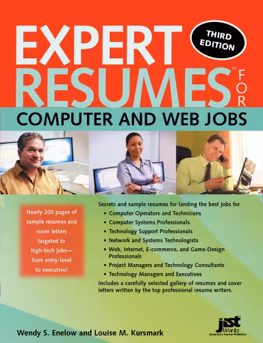 خرید و دانلود نسخه کامل کتاب Expert Resumes for Computer and Web Jobs, 3rd Ed
