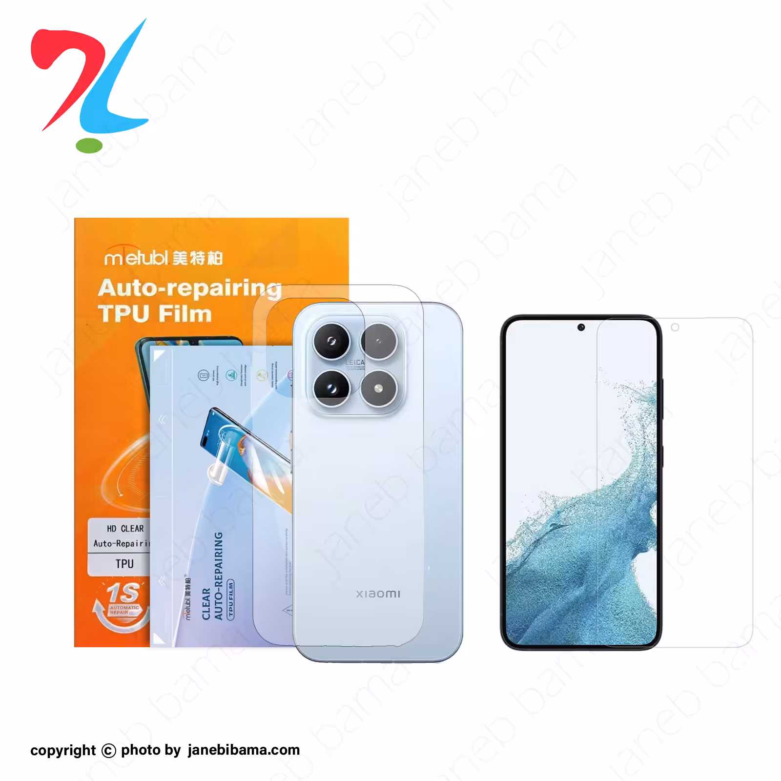 گلس شیائومی xiaomi 17 مدل نانو هیدروژل شفاف برند میتوبل