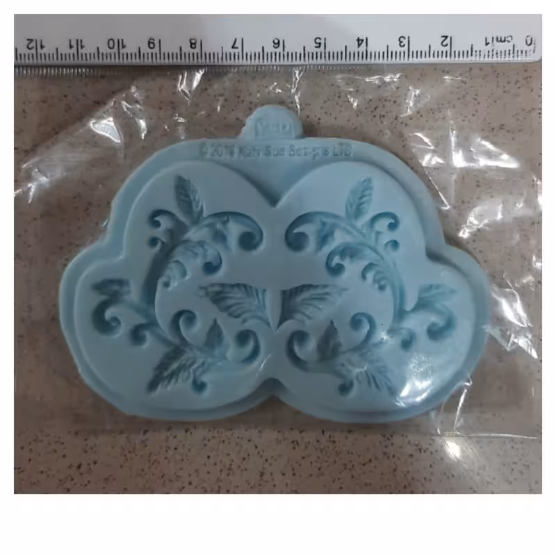 ملد سیلیکونی حاشیه 2 تایی آبی