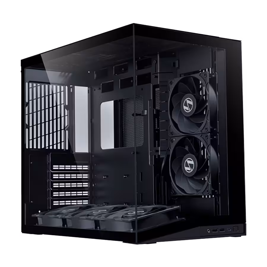 قیمت   مشخصات کیس گیمینگ مشکی Lian Li O11D MINI Flow V2 | تکاف