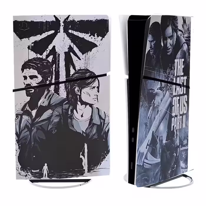 برچسب کنسول PS5 SLIM (GO) طرح last of us part II