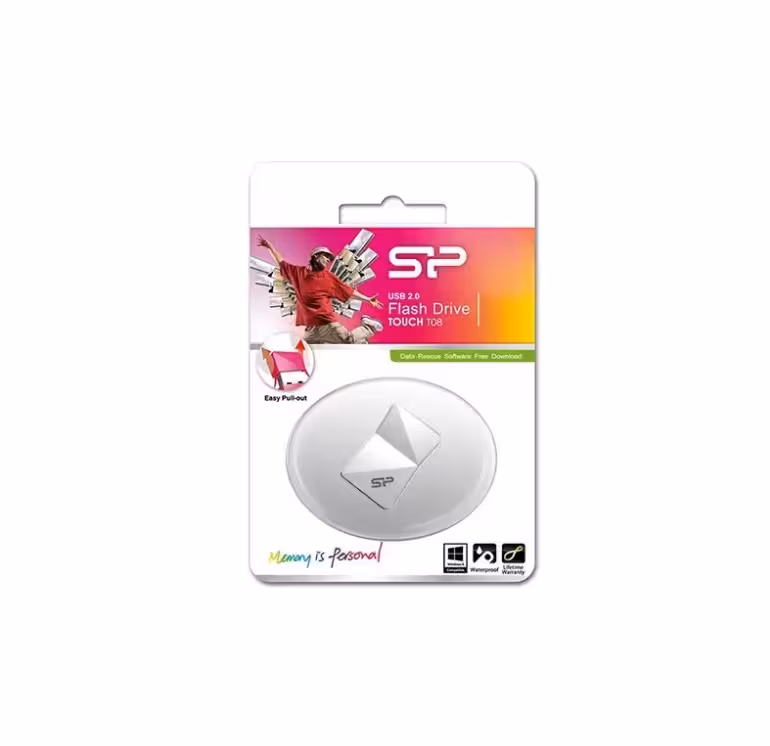 فلش مموری سیلیکون پاور مدل Touch T08 ظرفیت 16 گیگابایت