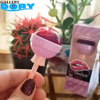 رژلب مدل تینت آبنبات چوبی بنفش