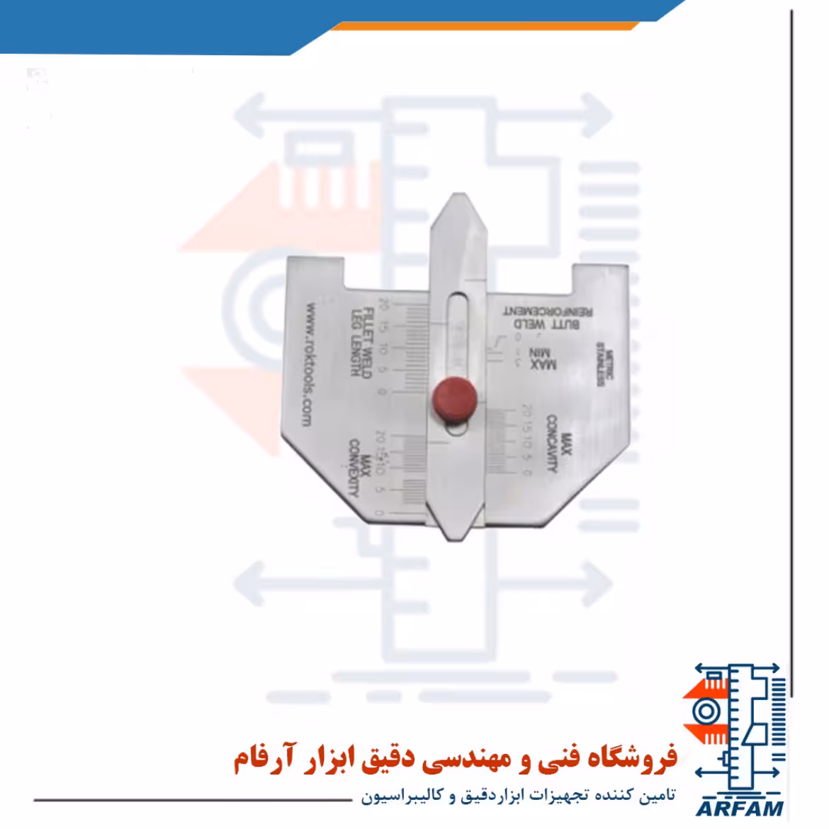 گیج جوشکاری AWS