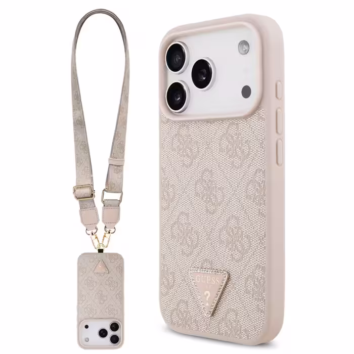 کاور گوشی موبایل اپل آیفون 17 پرومکس مدل MAGSAFE CROSS BODY برند Guess
