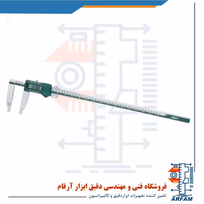 کولیس دیجیتال اینسایز 50 سانتی متر فک بلند مدل 505-1106