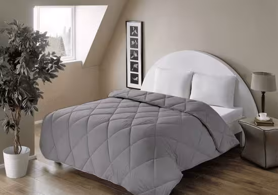 لحاف لایت طوسی روشن