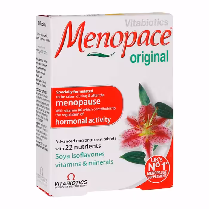 قرص منوپیس اورجینال مخصوص بانوان 30 عدد ویتابیوتیکس Vitabiotics