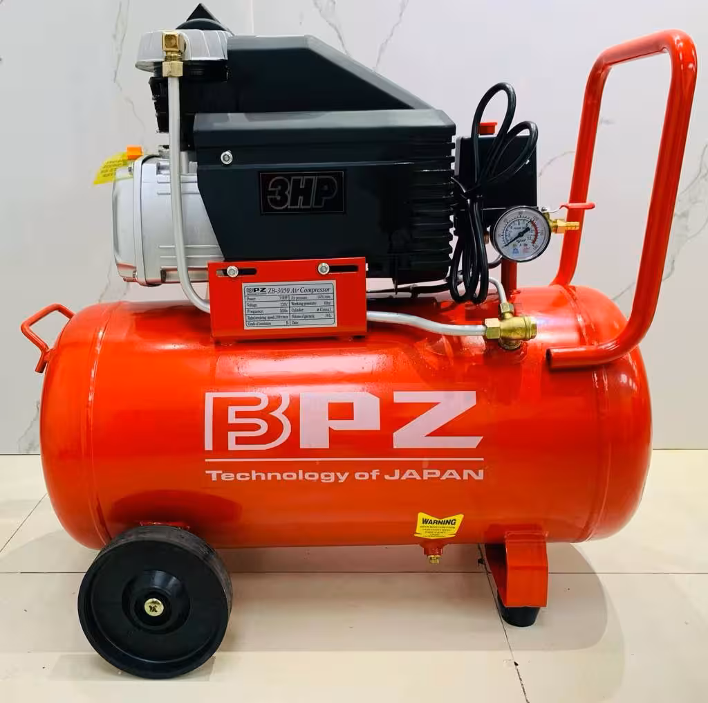 کمپرسور 50 لیتری روغنی سه اسب BPZ مدل 50Oil