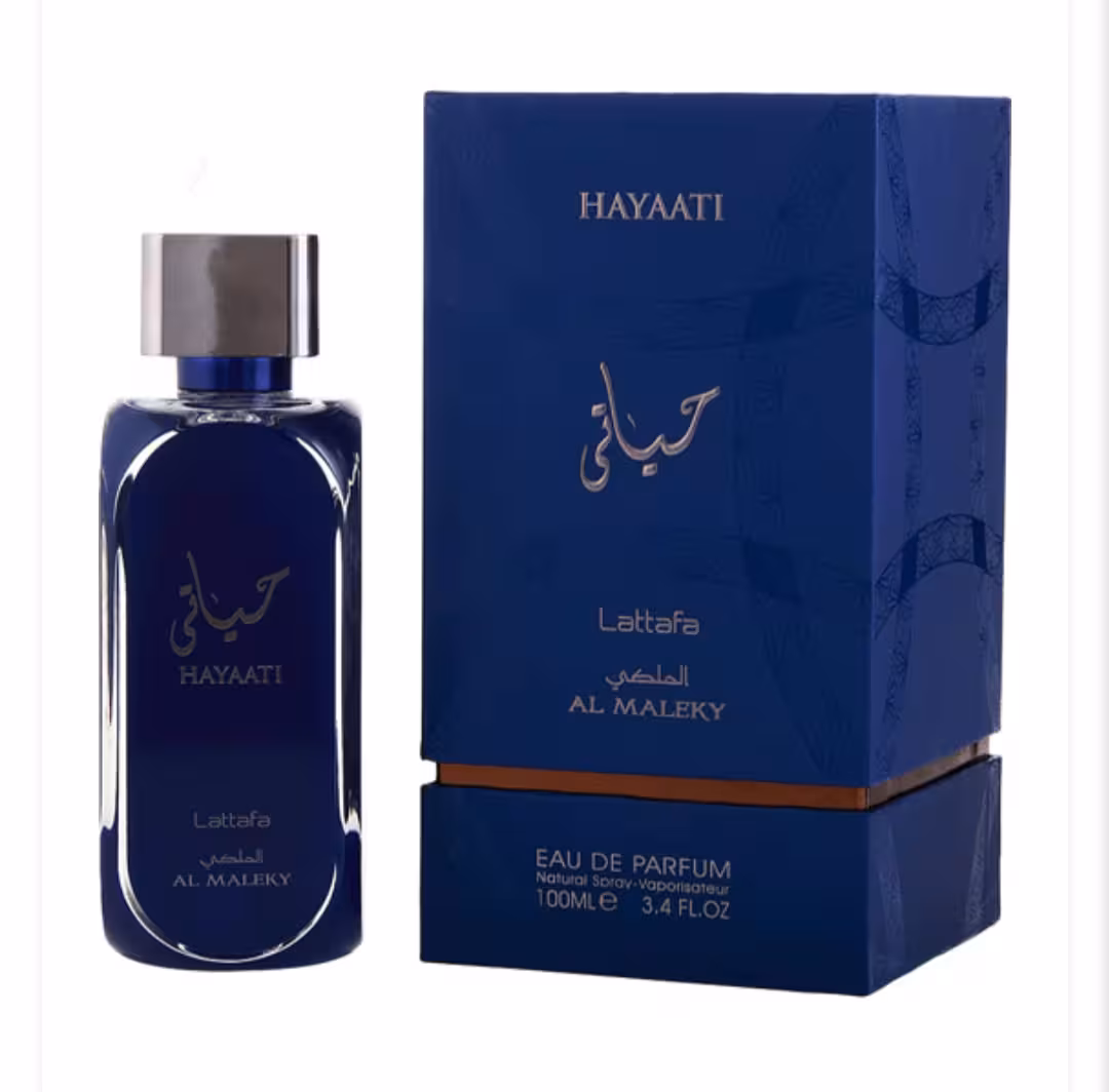 عطر ادکلن عربی حیاتی الملکی آبی لطافه Lattafa