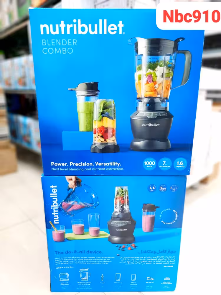 مخلوط کن، شیکر و اسموتی نوتریبولت آمریکا مدل 910 | NutriBullet 1000W | خرید از ریوکالا