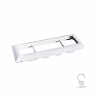 فریم 4 خانه پایه دار 180×45 سفید و طرح چوب سایز 50×105 سوپیتا